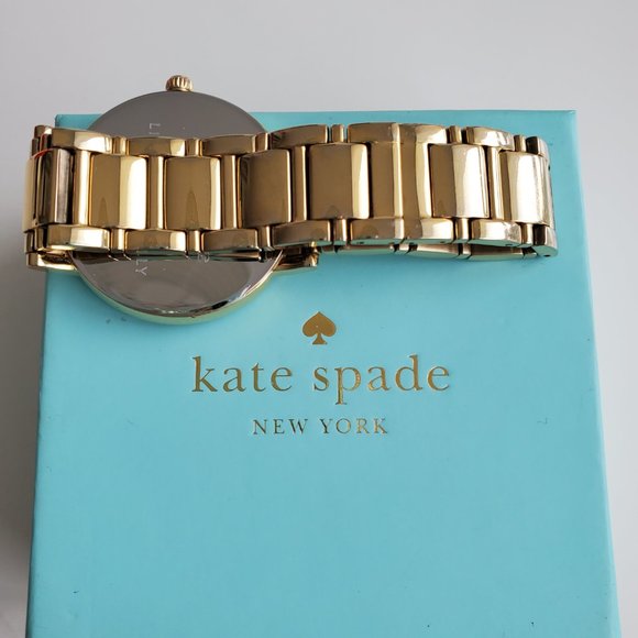 Kate Spade Yellow Gold Gramercy Bracelet Watch - Picture 6 of 12